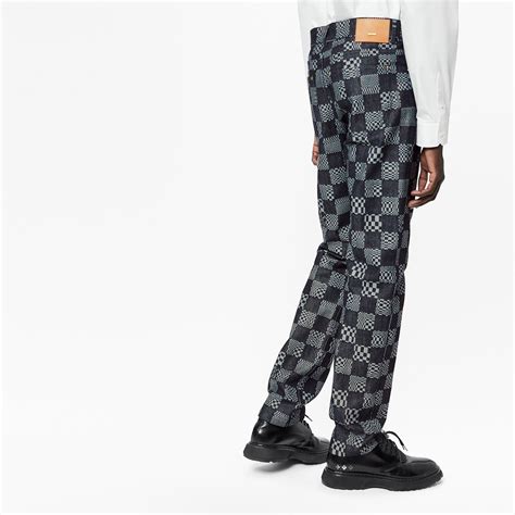 louis vuitton distorted|Distorted Damier Denim Pants .